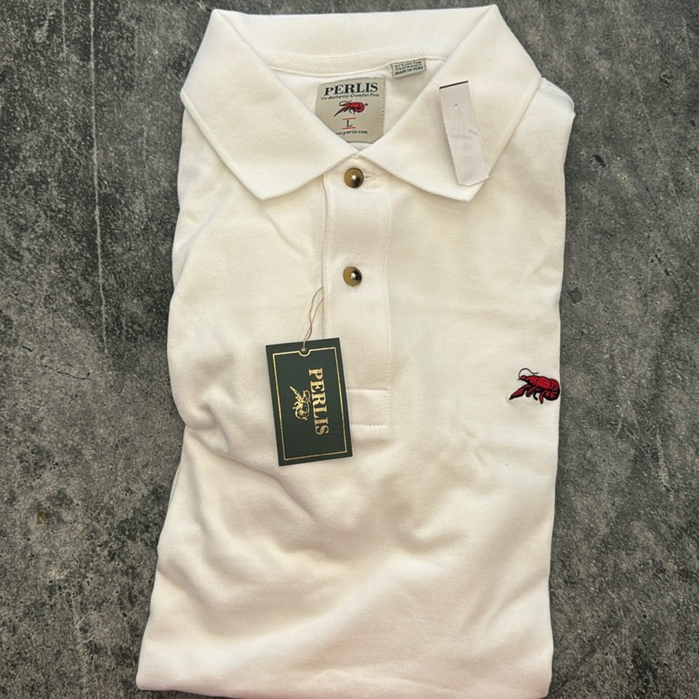 Perlis short sleeve men’s large polo
